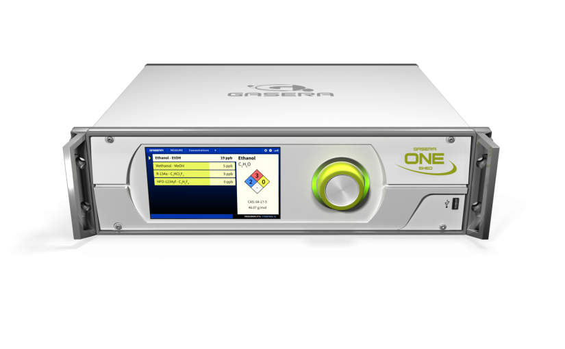 GASERA ONE SHED multi-gas analyser for automotive emissions testing